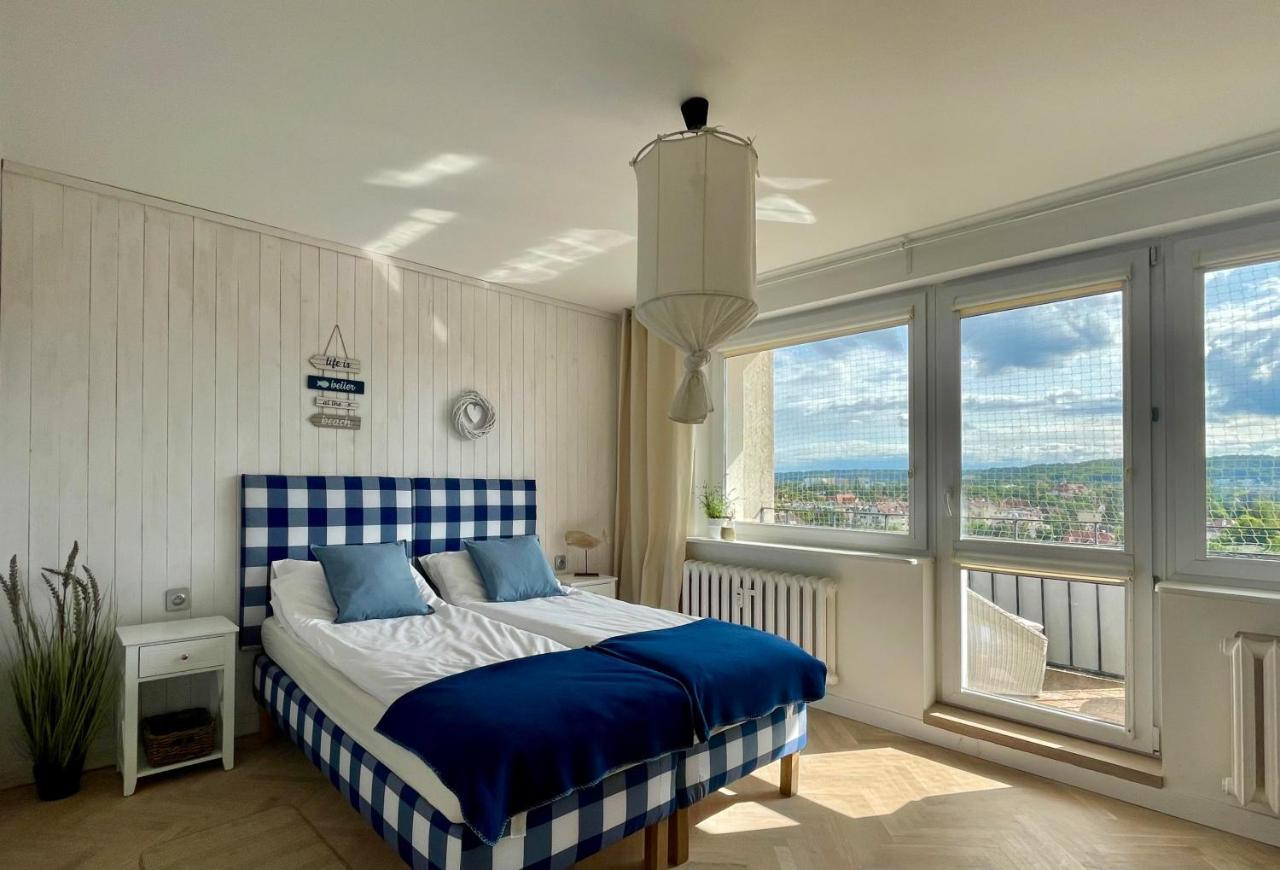 Marina Z Widokiem Na Morze Appartement Sopot Buitenkant foto
